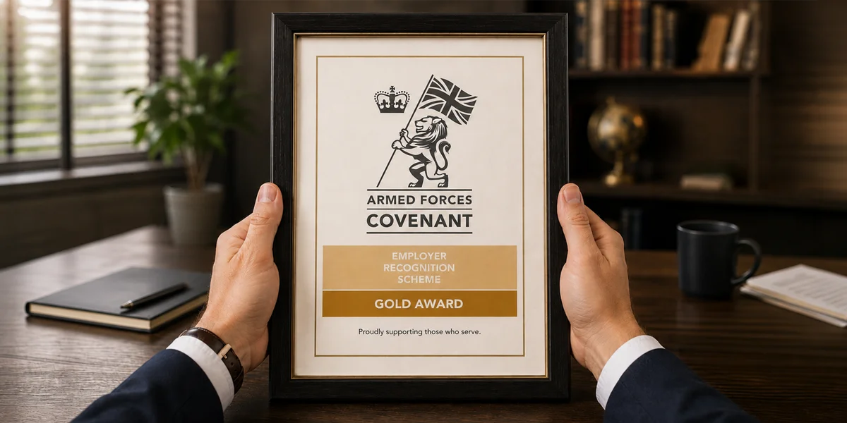Armed Forces Covenant - Gold Award